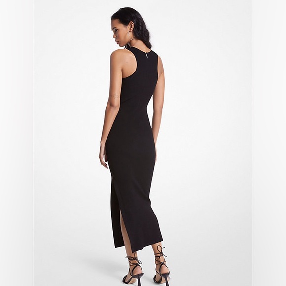 ⬇️ MICHAEL Michael Kors Ribbed Stretch Knit tank dress, size L - Picture 2 of 7
